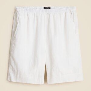 J. Crew 7" Stratus Short in Linen White (Flaw)